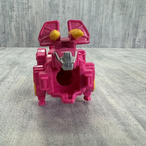 Power Rangers Dino Charge Pink Triceratops Charger Megazord Zord Builder Bandai - Picture 5 of 6